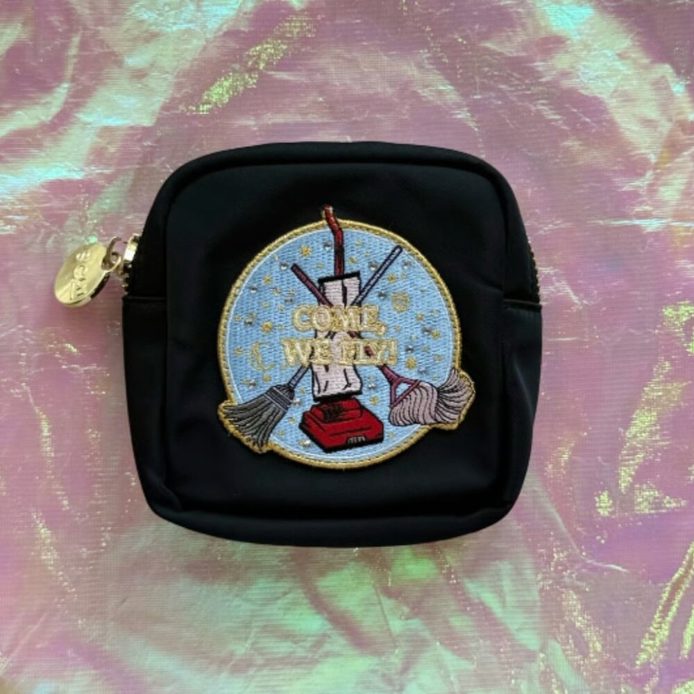 Stoney Clover Lane Noir Mini Pouch with Hocus Pocus patch